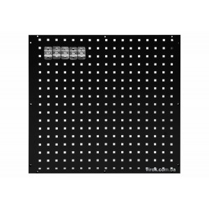 Панель перфорована для інструментів YATO: 5 гачків, розмір перфорації- 10х10 мм, 660x 700x 20 мм [1]