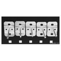 Гачки для панелі перфорованої YT-08936 YATO : 5 шт [20]