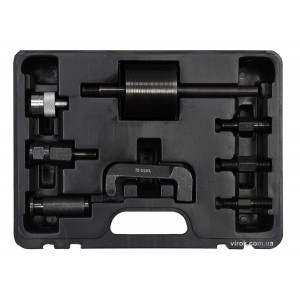 Знімач форсунок в двигунах "MERCEDES" YATO з комплектом вставок, 8 елем. [5]