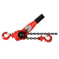 Лебідка ланцюгова ручна YATO : з дотягувачем, H= 1.5 м, F= 750 кг [1]