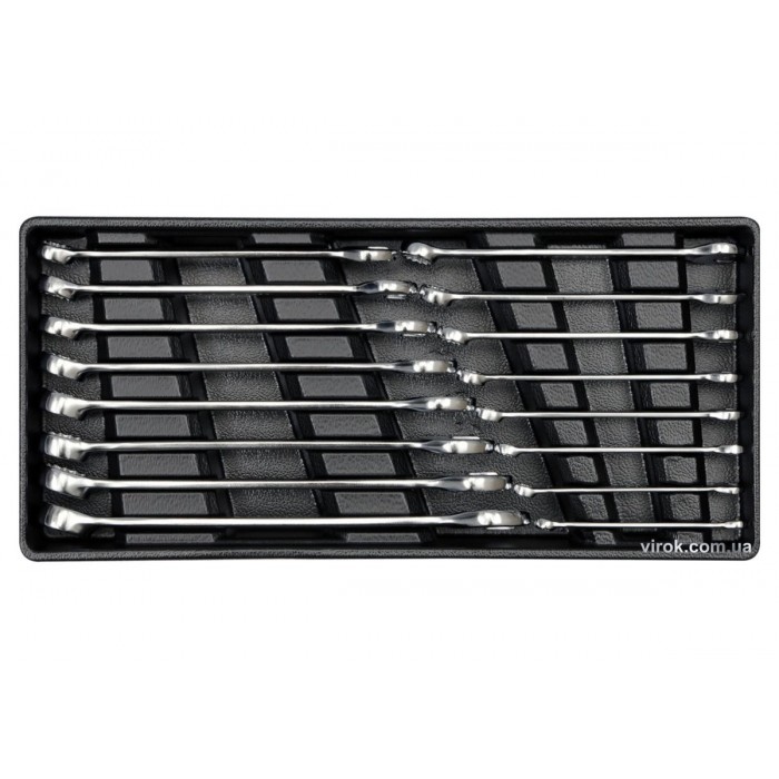 Вклад до інструментальної шафи YATO, набір комбінованих ключів 6-21 мм, 16 шт. [8]