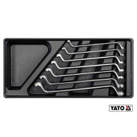 Вклад до інструментальної шафи YATO: ключі накидні 7шт, 6х7, 8х9, 10х11, 12х13, 14х15, 16х17,18х19мм