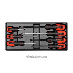 Вклад до інструментальної шафи YATO : хрестові викрутки, 7 шт. [8]