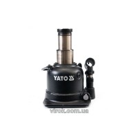 Домкрат гідравлічний стовбцевий YATO : 10 т, H= 125 - 225 мм, подвійний шток [2]