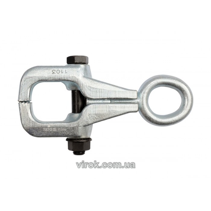 Затискач для листового металу YATO тип "С", l= 142 мм, роб. t≤ 16 мм [10]