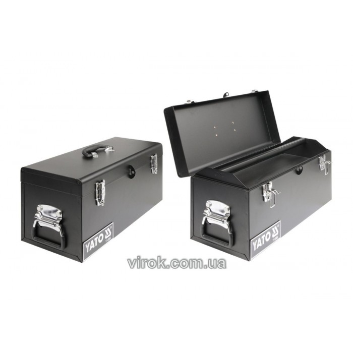 Ящик для інструменту YATO металевий 510х220х240мм [1]