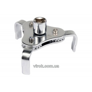 Ключ до оливного фільтру "краб" YATO, на квадр. 3/8", 1/2", 63-120мм, 3 ножки [12/36]