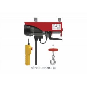 Лебідка електрична канатна YATO : 500вт. 125/250кг [2]