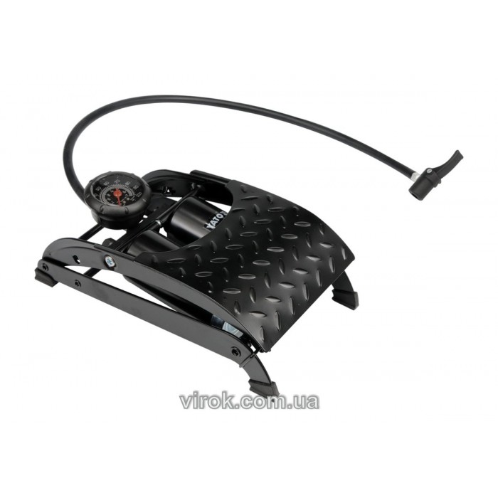 Насос ножний подвійний YATO з манометром [10]