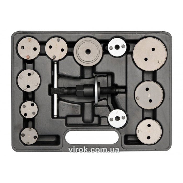 Набір інструментів для розтискання гальмівних циліндрів YATO, 12пр. [5]