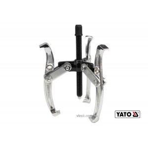 Знімач підшипників 3-лапковий YATO : Ø= 60-200 мм, 100 мм [20]