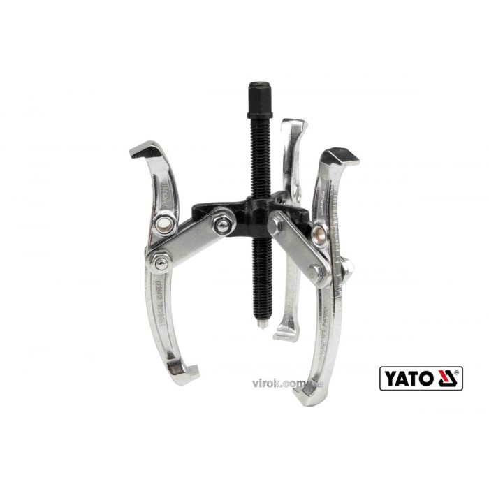 Знімач підшипників 3-лапковий YATO : Ø= 60-200 мм, 100 мм [20]