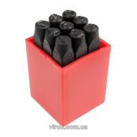 Трафарети цифрові YATO, кпл. 9 шт,h-8 мм  [18]