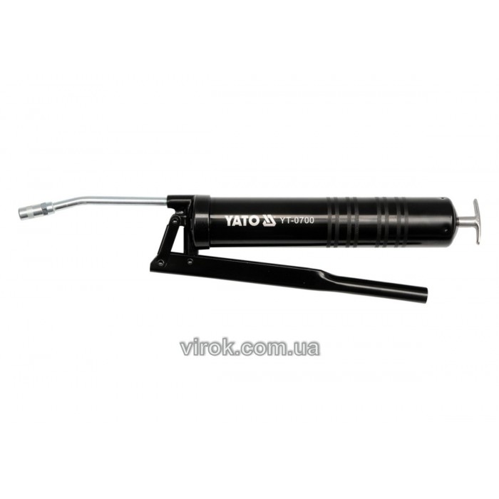 Шприц мастильний YATO, 500 см³, m= 400 гр. з картриджем [20/280]