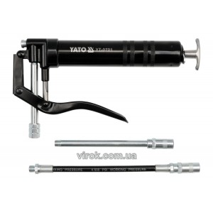 Шприц мастильний YATO, 120 см³, 310 Bar. з картриджем [30]