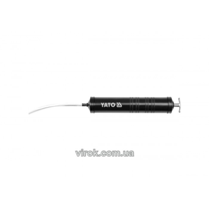 Шприц ручний для відсмоктовування оливи YATO V= 0,5л. [20]