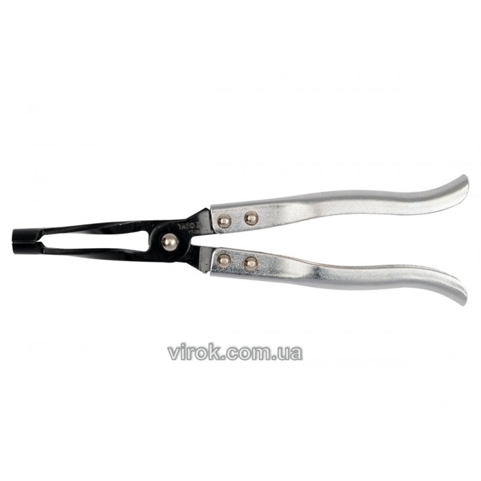 Щипці для заміни маслоз'ємних ковпачків YATO, l= 270 мм [12/60]