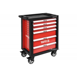 Шафа для інструментів YATO, на колесах, 6 шуфляд, 975x 765x 465 мм [1]