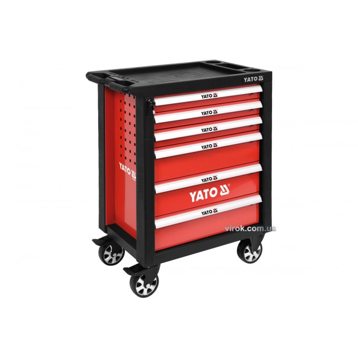 Шафа для інструментів YATO, на колесах, 6 шуфляд, 975x 765x 465 мм [1]