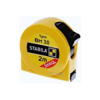 Рулетка STABILA Type BM30 : L= 2 м x 13 мм, пласт. корпус з сталевою стрічкою