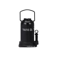 Домкрат гідравлічний стовбцевий YATO : 25 т, H= 240 - 510 мм DW