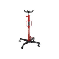 Підіймач коробок передач авто, гідравлічний YATO; навантаж.- 500 кг, h= 1140-1945 мм, на колесах [1]
