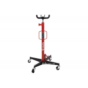 Підіймач коробок передач авто, гідравлічний YATO; навантаж.- 500 кг, h= 1140-1945 мм, на колесах [1]