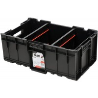Ящик для інструментів YATO модульний до YT-09166, 576х359х237 мм, з пластика [1]