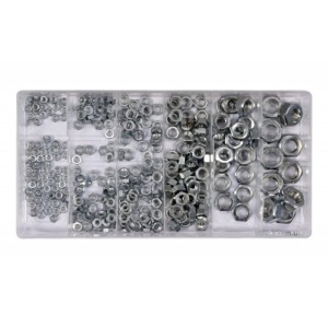 Гайки М3- М10 YATO : пластикова коробка; наб. 300 шт. [5/20]