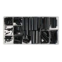 Штифти розрізні YATO; Ø= 1,5 - 10 мм і l= 5 - 50 мм, наб. 315 елем. [5/20]