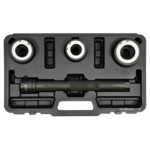 Ключі для обслуговування кермових тяг автомобіля YATO, головки Ø= 30-35, 35-40, 40-45 мм, кпл. 4 шт.