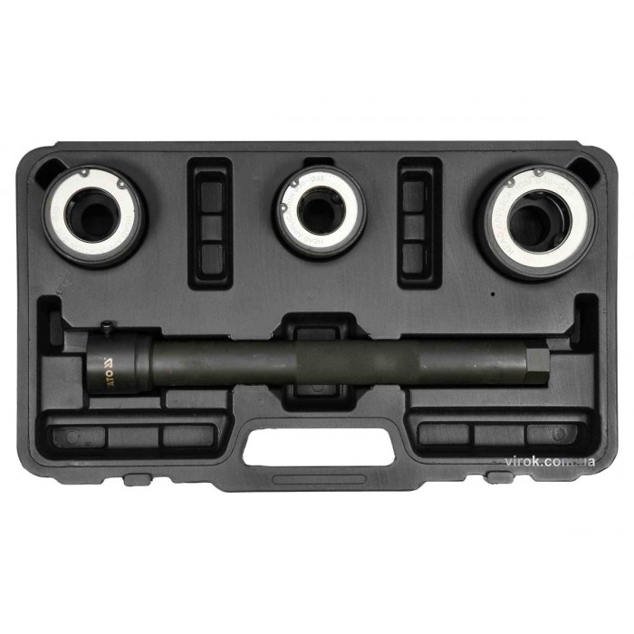 Ключі для обслуговування кермових тяг автомобіля YATO, головки Ø= 30-35, 35-40, 40-45 мм, кпл. 4 шт.