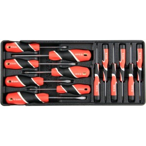 Вклад до інструментальної шафи YATO : викрутки, 13 шт [8]