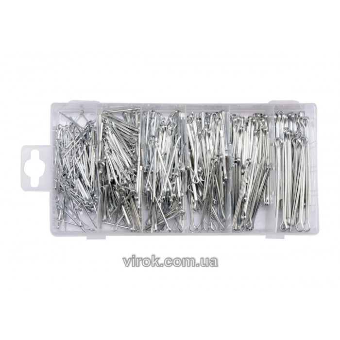 Шплінти різних розмірів YATO, набір 555 шт. [5/10/720]