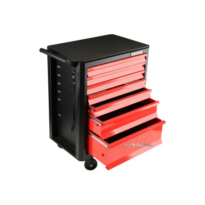 Шафа-візок для інструментів YATO з 7 шуфлядами, 932x665x453 мм [1]