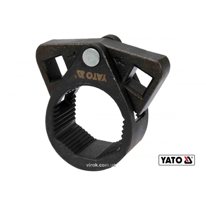 Ключ для кермових тяг автомобіля YATO : Ø=27-42 мм, привідна тяга Ø= 1/2" [10/20]