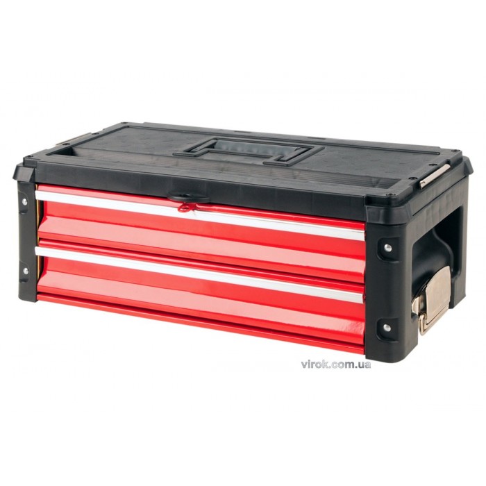Ящик-секція для інструментів до валізи YT-09101 з 2-ма висувними шухлядами 390х 215х 60 мм [2]