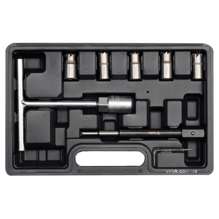 Фрези для гнізд сопл форсунок, кпл. 7 елем. [10]