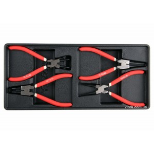 Вклад до інструментальної шафи YATO, знімачі стопорних кілець, L=180 мм, 4 шт. [8]