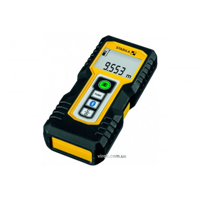 Дальномір лазерний STABILA Type LD 250 ,діапазон вимірювання 0,2-50 м, 4 функції, Bluetooth® Smart 4