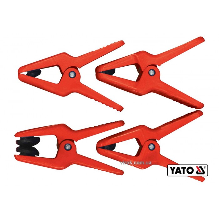 Затискачі для металевих проводів YATO : 4 шт. [10/20]