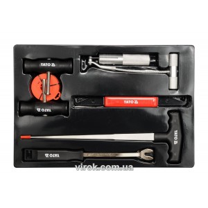 Засоби для демонтажу автомобільного скла YATO, кпл. 7 елем. [10]