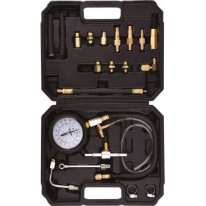 Тестер вприску палива у двигунах YATO: 0-1 МПа, зі спорядженням, 20 шт + кейс [6]