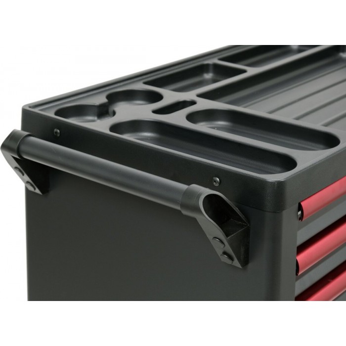 Шафа-візок для інструментів YATO з 7 шуфлядами, 982x 755x 455 мм, кодовий замок(DW)