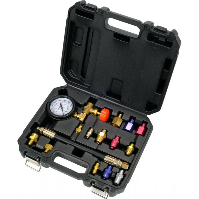 Діагностичний набір гідропідсилювача керма YATO, діапапзон тиску 0-140 Bar, 15 елем [10]