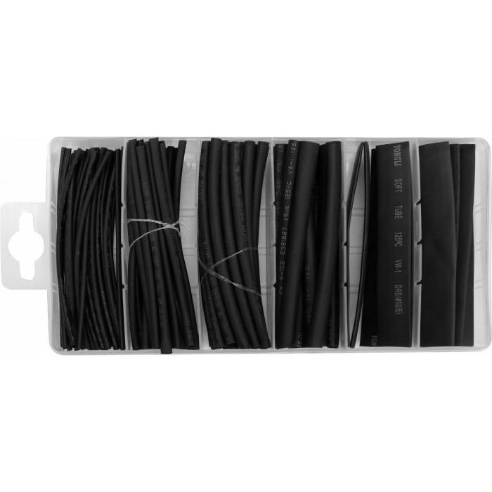 Кембрики термоусадочні YATO до t=125°C,100 шт [24]