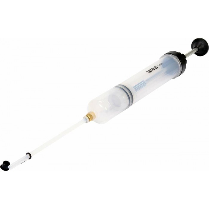 Шприц ручний для відсмоктовування технічної рідини YATO : 500 мл [20/240]