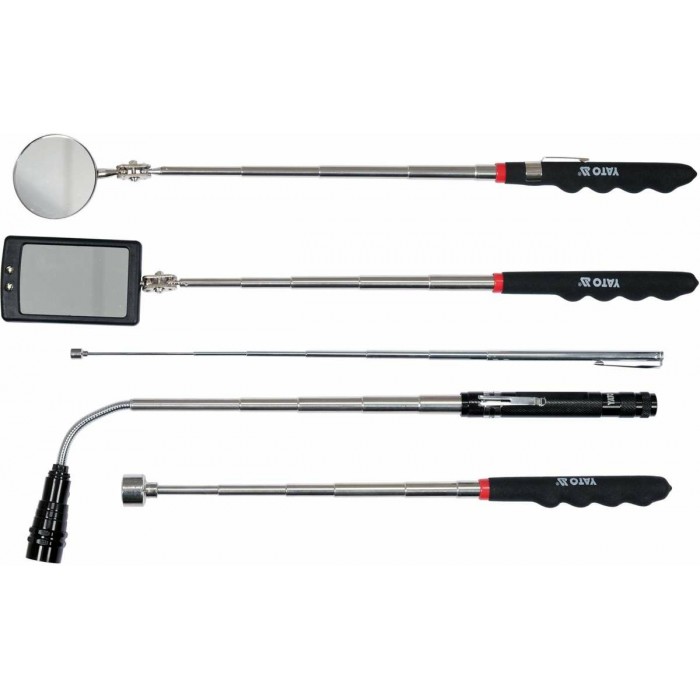 Засоби для огляду обладнання YATO, набір 5 елементів [48]