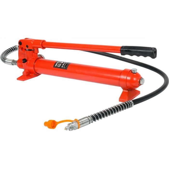 Насос для гідравлічної розпірної стійки YATO 10 т, роб тиск- 620 Bar [1]