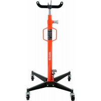 Підіймач коробок передач авто, гідравлічний YATO; навантаж.- 500 кг, h=1100- 1900 мм, на колесах [1]